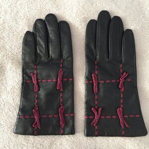 Leather gloves sz 7